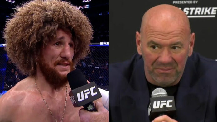 Merab Dvalishvili, Dana White