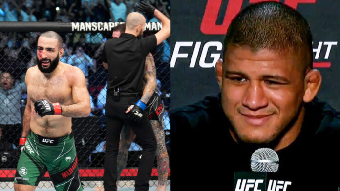 Belal Muhammad & Sean Brady, Gilbert Burns