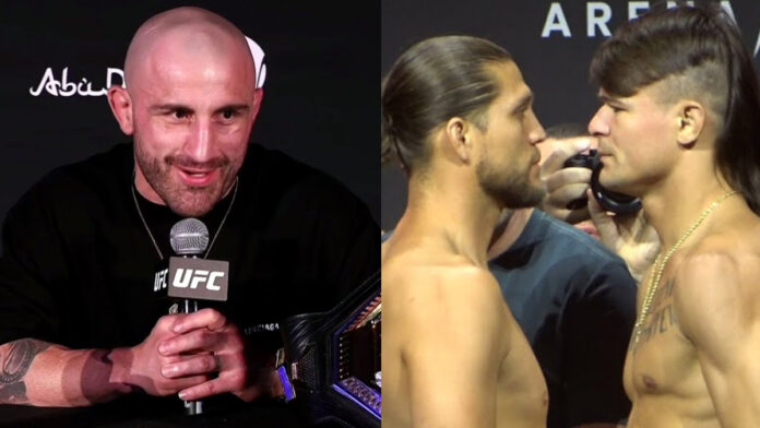 Alexander Volkanovski, Brian Ortega & Diego Lopes