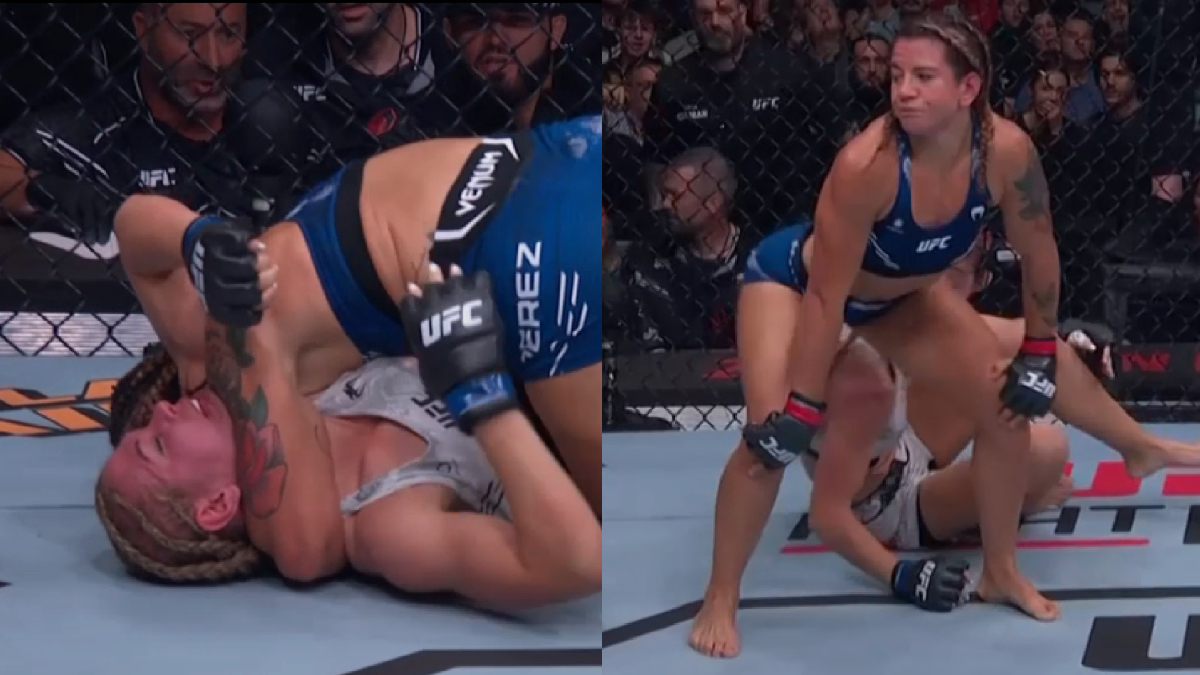 VIDEO: Ailín Pérez Submits Opponent Before Twerking In Her Face At UFC Paris