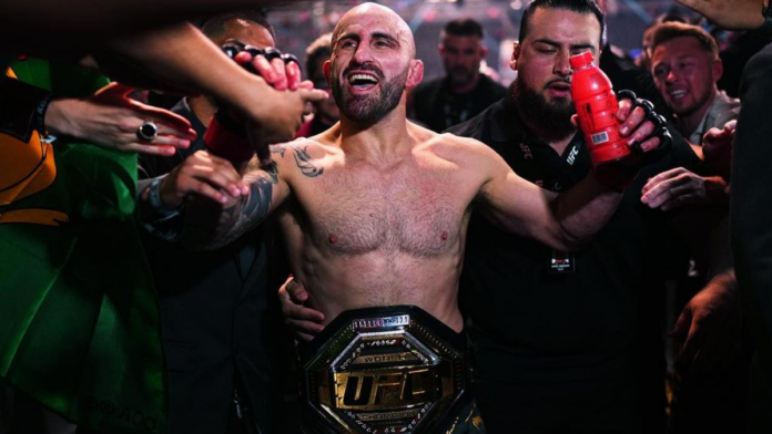 Former UFC featherweight champion Alexander Volkanovski