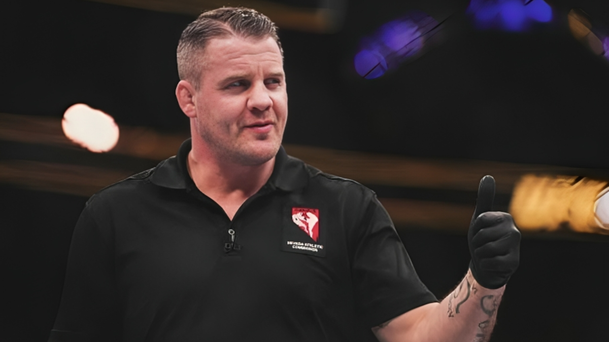 Árbitro de MMA Marc Goddard