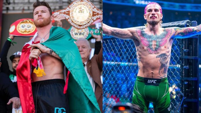 Canelo Álvarez and Sean O'Malley