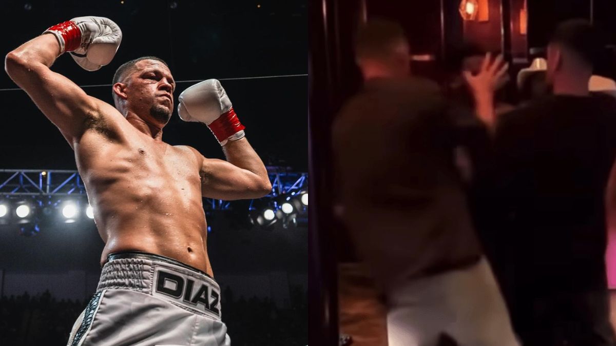 ‘Grow Up & Mature!’ – Former UFC Champ To Nate Diaz After He Gets Into Altercation Like Israel Adesanya