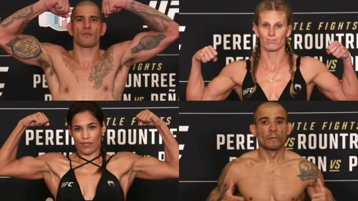 UFC 307: Alex Pereira vs. Khalil Rountree Weigh-In Results