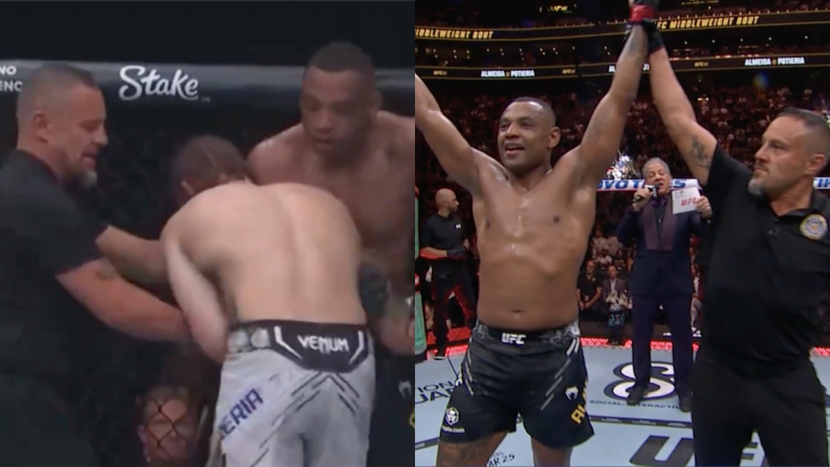 ‘Get This Idiot Out The Cage’ – Fans Slam Referee For Unpunished Eye Pokes, Rapid Clinch Separations In UFC 307 Fight