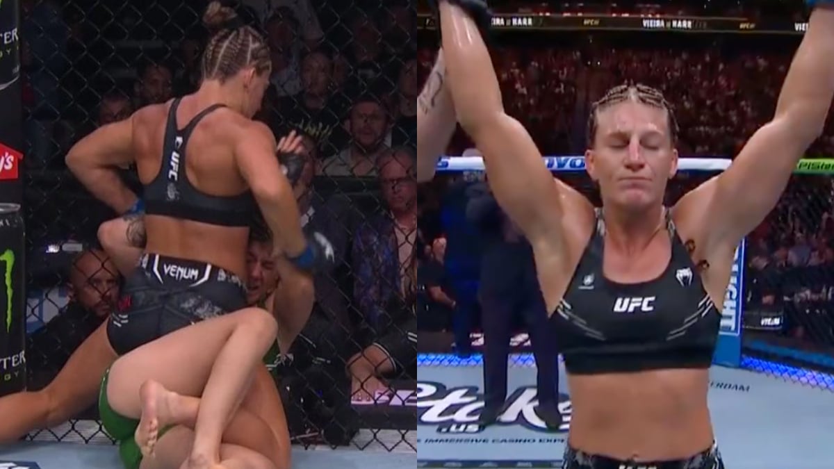 ‘Looked Beatable’ – Fans Split As Kayla Harrison Outworks Ketlen Vieira At UFC 307