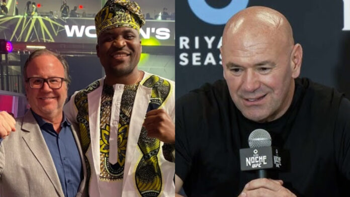 Donn Davis & Francis Ngannou, Dana White