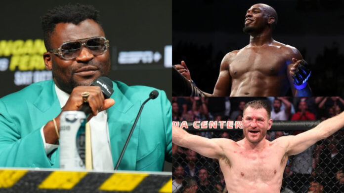 Francis Ngannou, Jon Jones, Stipe Miocic