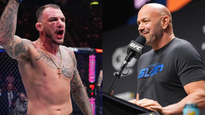 Renato Moicano, Dana White