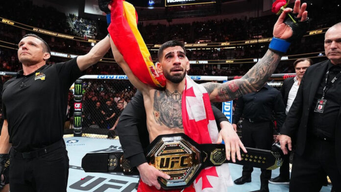 Ilia Topuria looking to leap to lightweight division