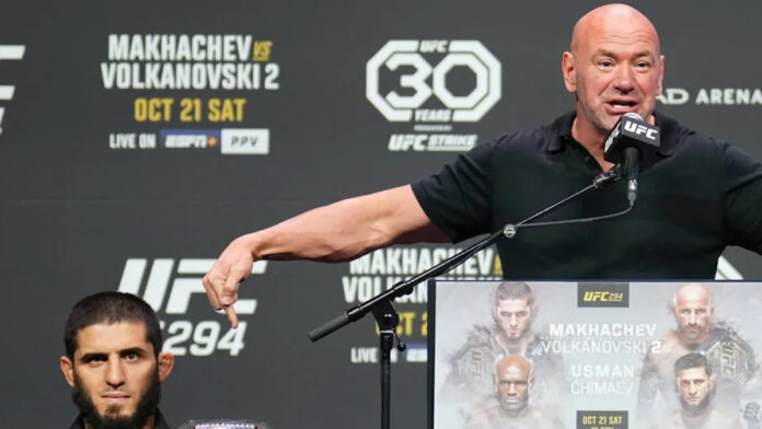 Islam Makhachev & Dana White