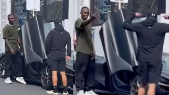 Israel Adesanya road rage