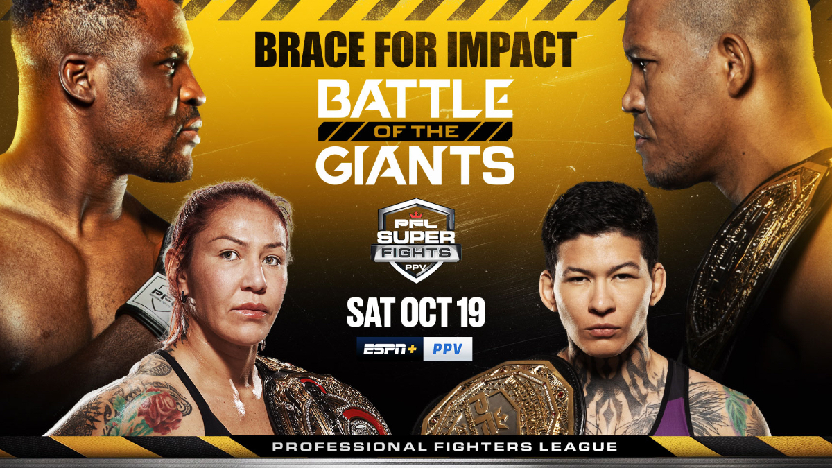 PFL: Battle Of The Giants Results & Highlights: Francis Ngannou Batters Renan Ferreira