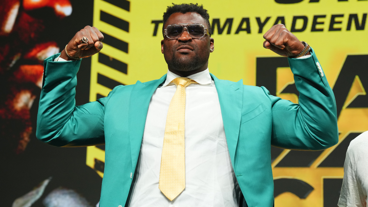 Francis Ngannou Teases Surprise Finish In MMA Return: ‘Been Working On Some Tricks…’