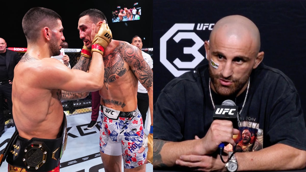 Alexander Volkanovski On Ilia Topuria’s Fighter Of The Year Claim: ‘If It Wasn’t Pereira Saving Cards…’