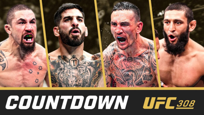 UFC 308 Countdown