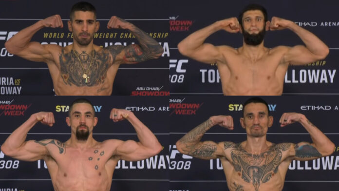 UFC 308 weigh-ins