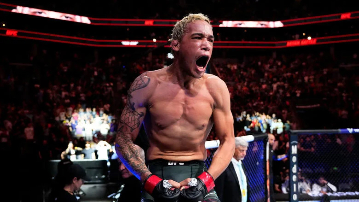 Batalla de peso welter de UFC Bryan