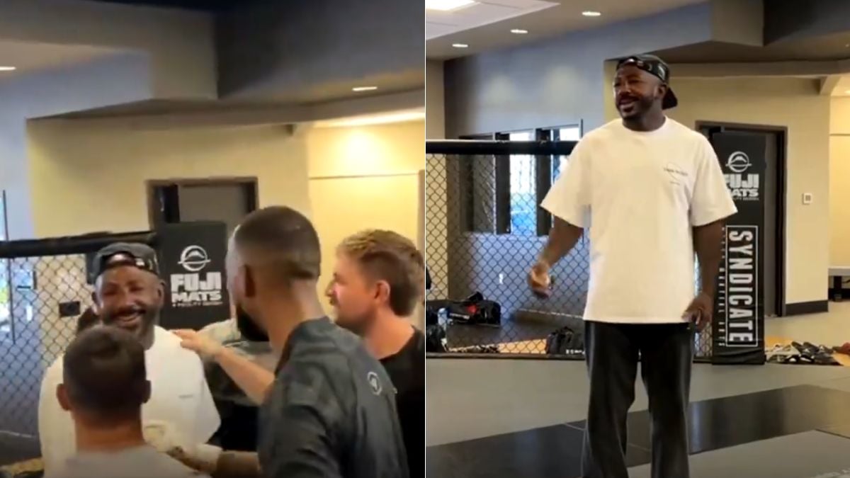 Khalil Rountree Delivers Motivational Speech To His Teammates