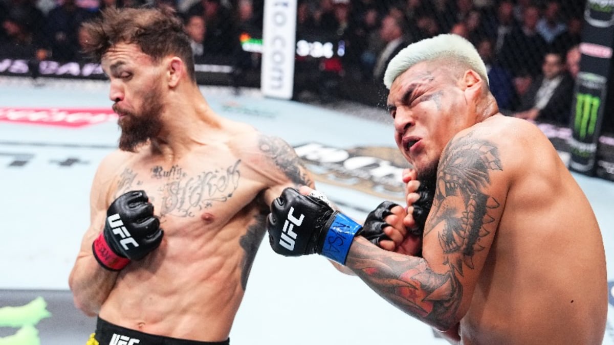 VIDEO: Watch Mauricio Ruffy Drop James Llontop With No-Look Uppercut En Route To UFC 309 Decision