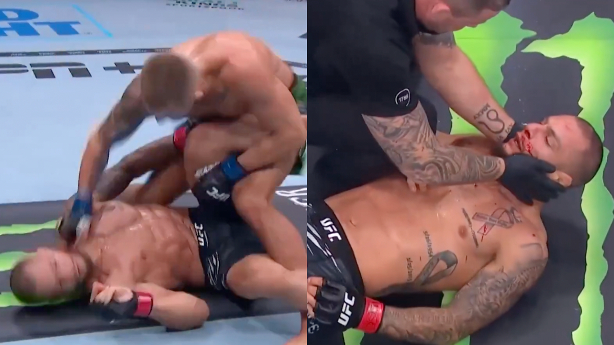 VIDEO: ‘Welsh Gangster’ Oban Elliott Flattens Bassil Hafez In Brutal KO At UFC 309