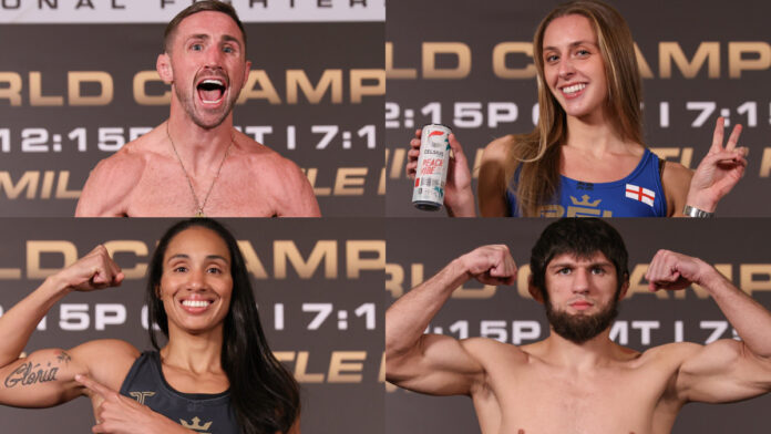 PFL World Championship weigh-ins