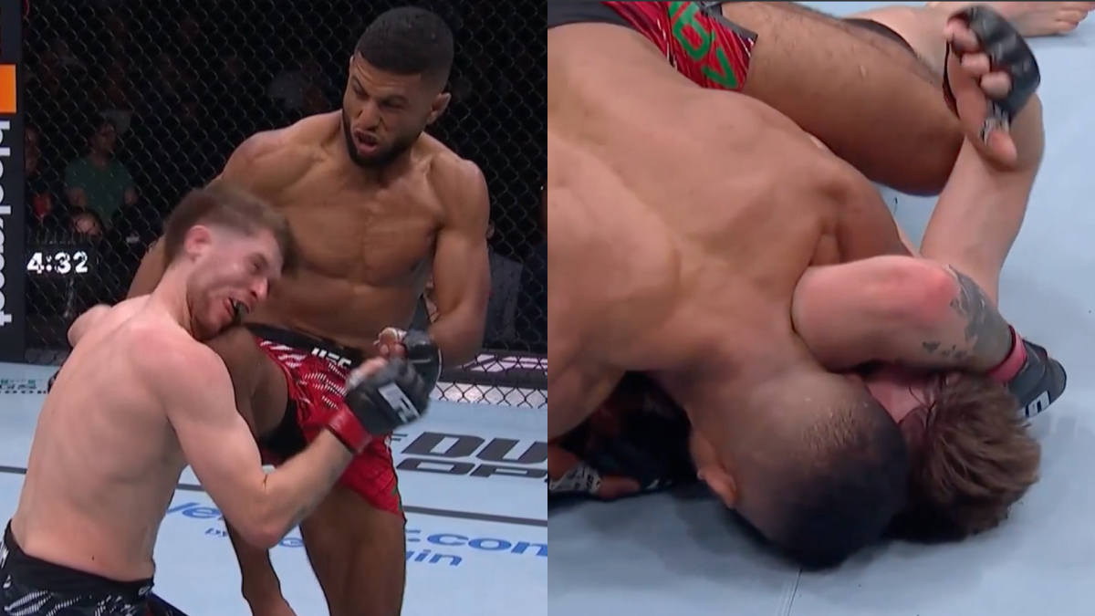 VIDEO: Youssef Zalal Sets Up Club & Sub With Brutal Knee At UFC Edmonton