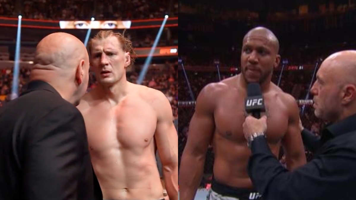 VIDEO: Dana White Tells Alexander Volkov The Judges ‘F*cked’ Him In Cageside Interaction At UFC 310