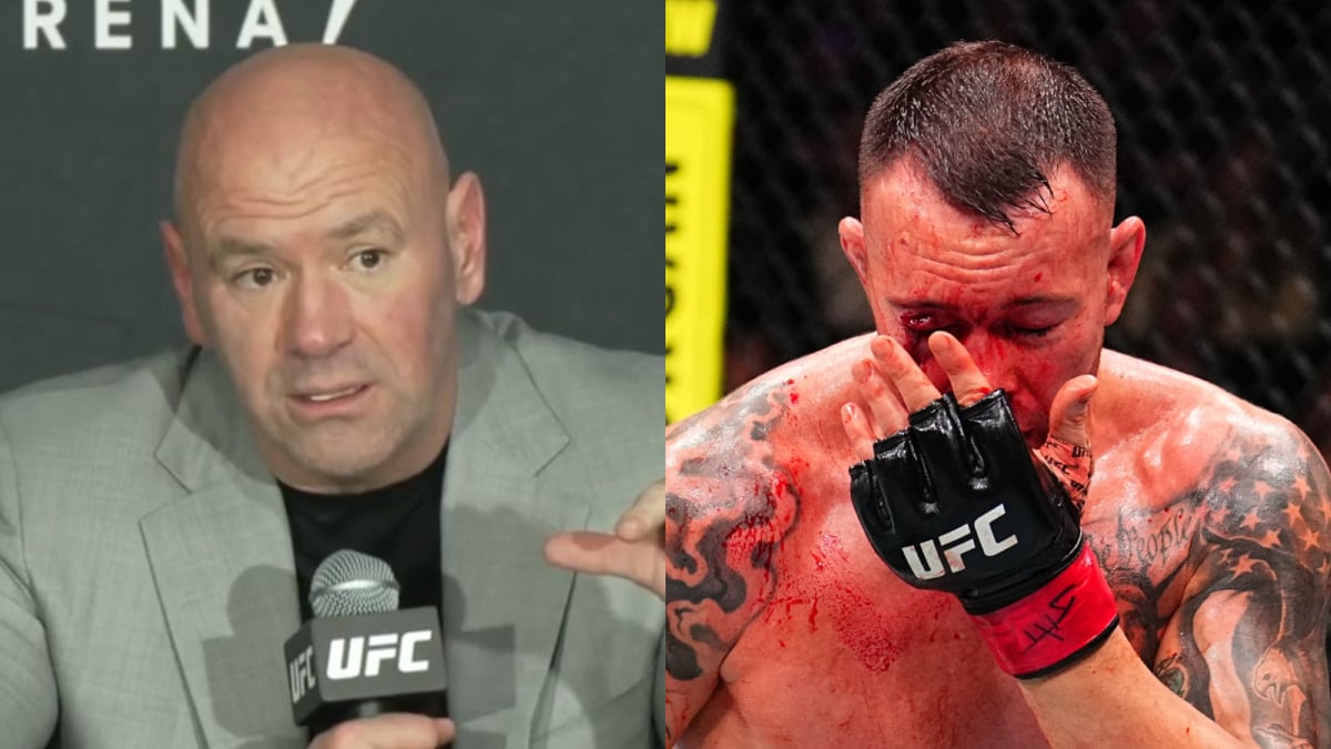 Dana White On Colby Covington’s Defeat To Joaquin Buckley: ‘That Fight Doesn’t Get Stopped In Vegas’