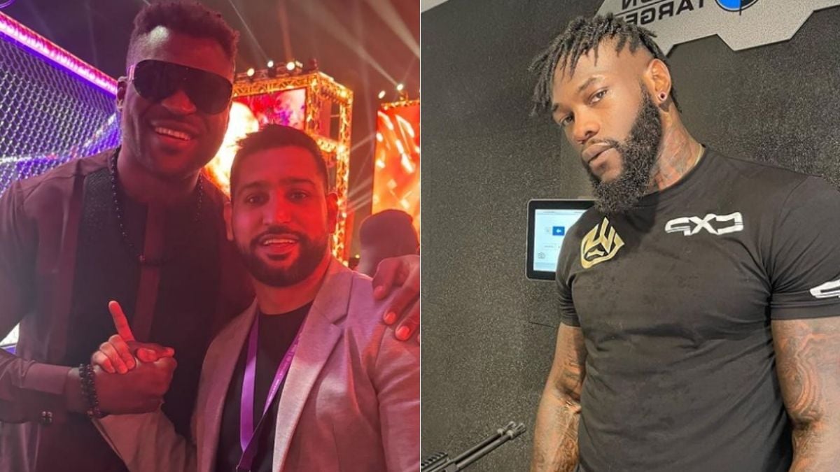 Former Boxing World Champion Amir Khan Explains Why Francis Ngannou Would Beat Deontay Wilder