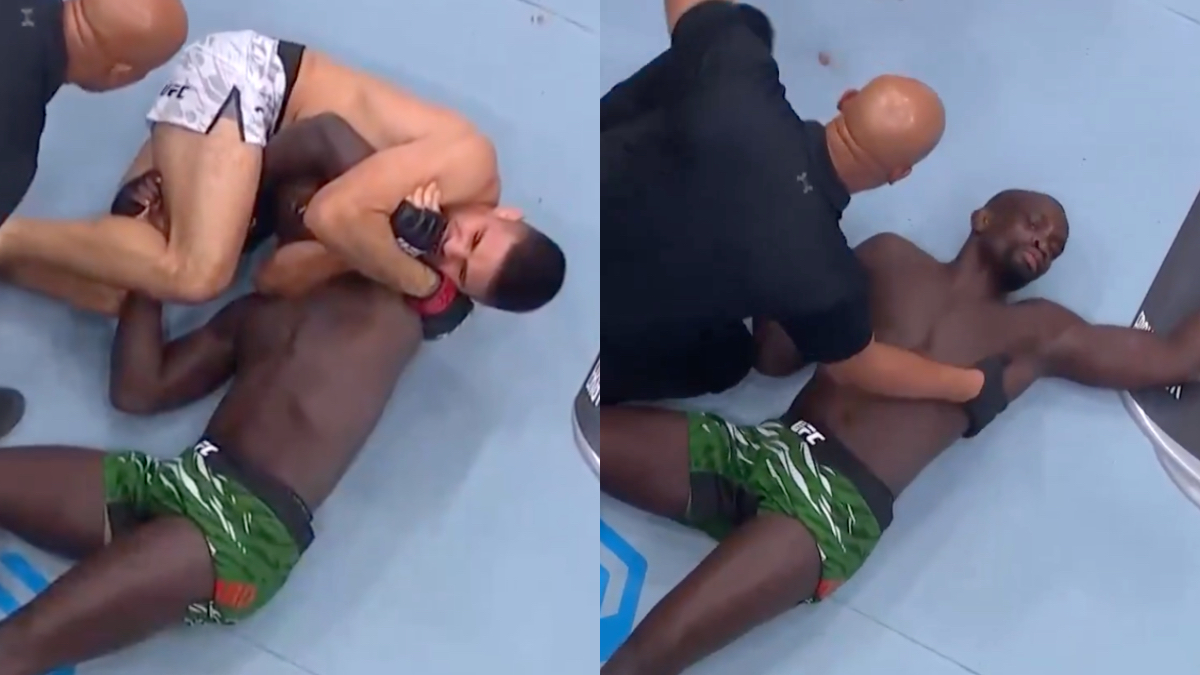 VIDEO: Vicente Luque Chokes Themba Gorimbo Unconscious In Under A Minute At UFC 310
