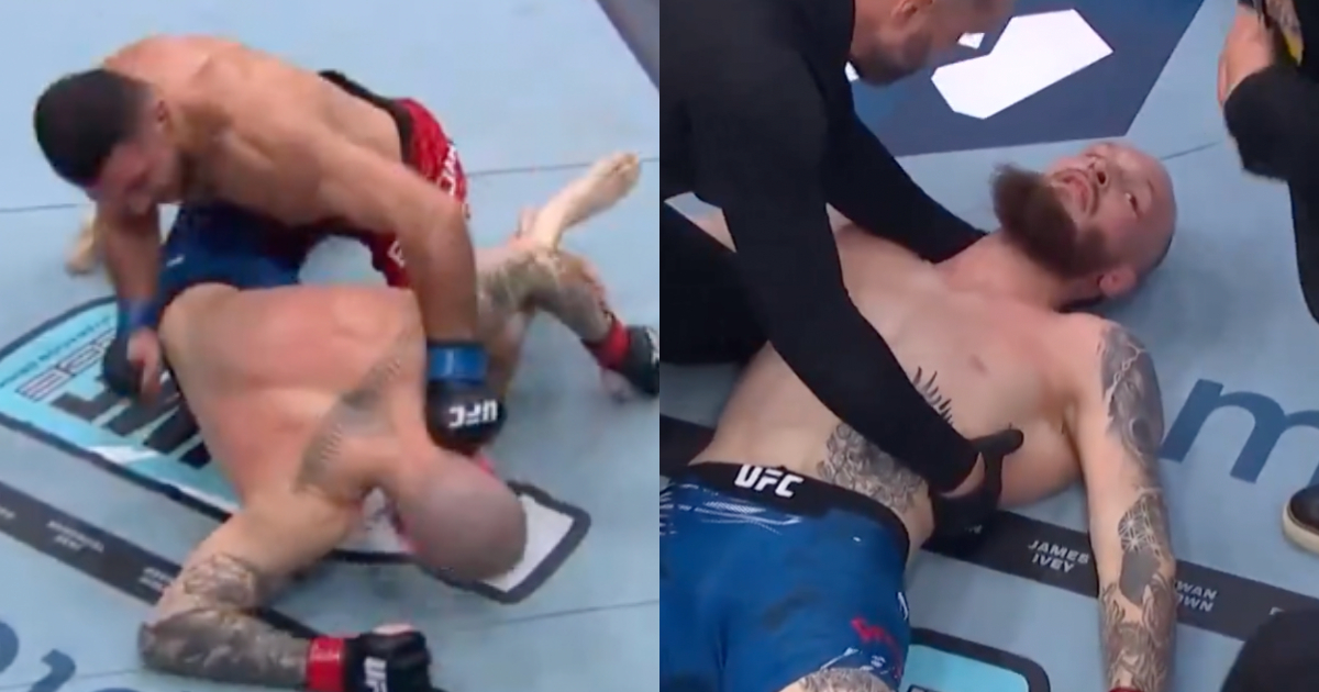 VIDEO: Debutant Produces Brutal Ground & Pound Knockout To Announce His Arrival At UFC 311