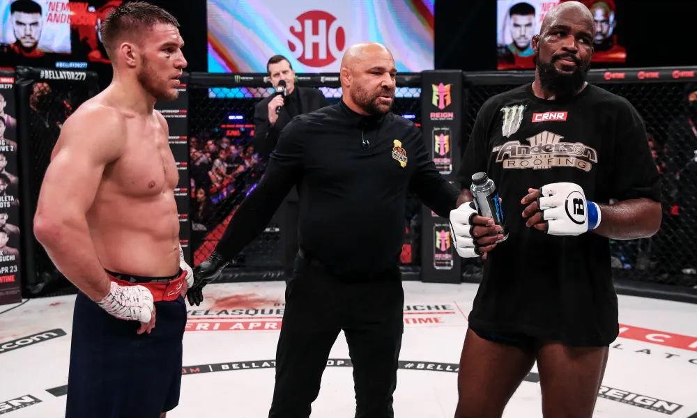 Bellator Champion Corey Anderson On Vadim Nemkov: ‘He’s Scared Of Me’