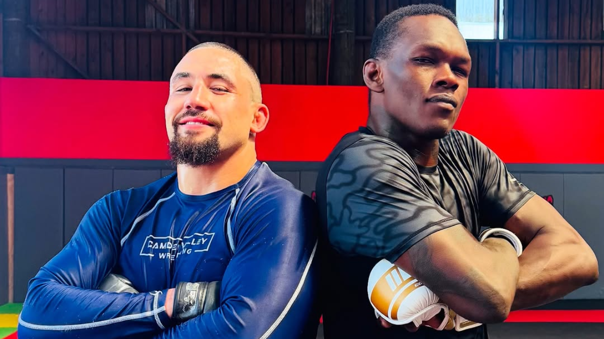 Israel Adesanya Reflects On Training With Robert Whittaker Ahead Of UFC Saudi Arabia Return