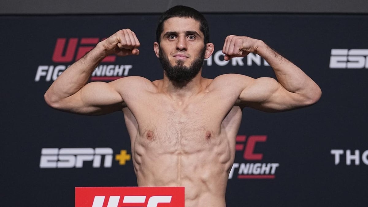 Watch Jack Della Maddalena, Islam Makhachev Face Off At UFC 322 Ceremonial Weigh-Ins