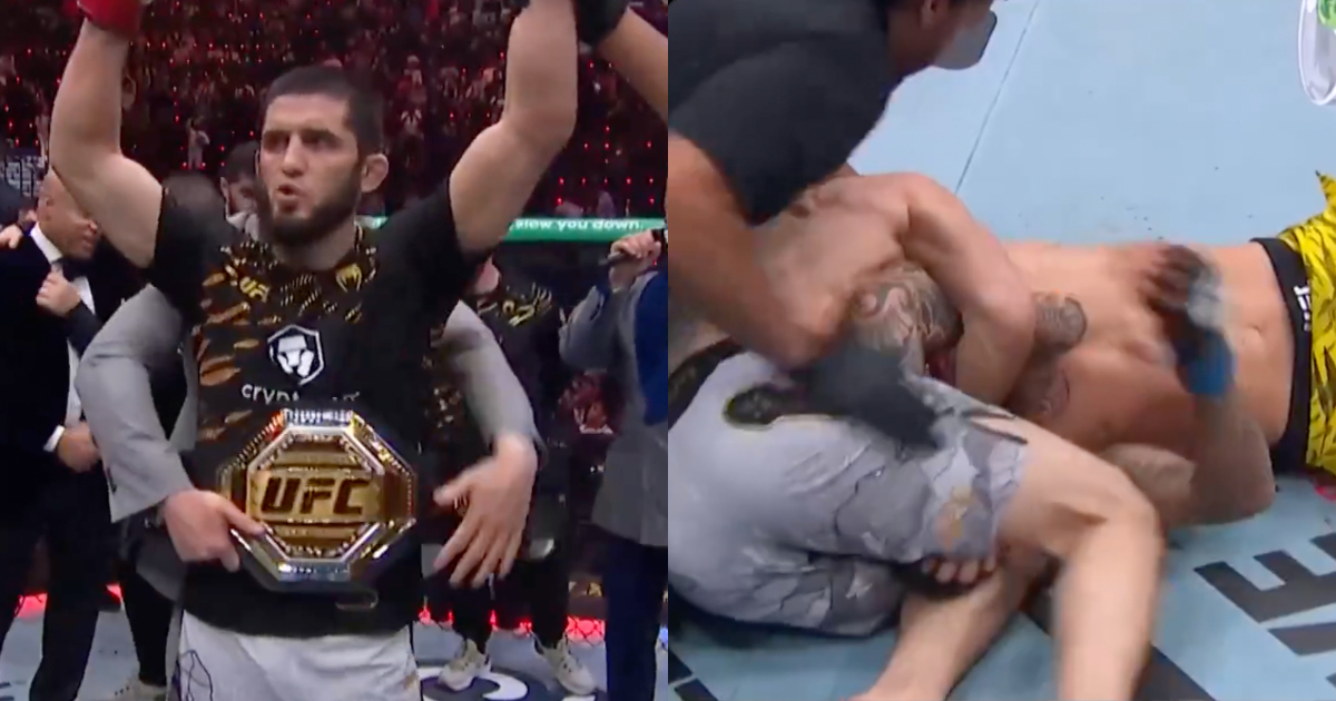 ‘Jon Jones Could Never’ – Fans React As Islam Makhachev Submits Renato Moicano On 24 Hours’ Notice At UFC 311
