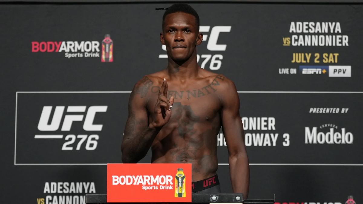 UFC Fight Night: Israel Adesanya vs. Nassourdine Imavov Weigh-In Results