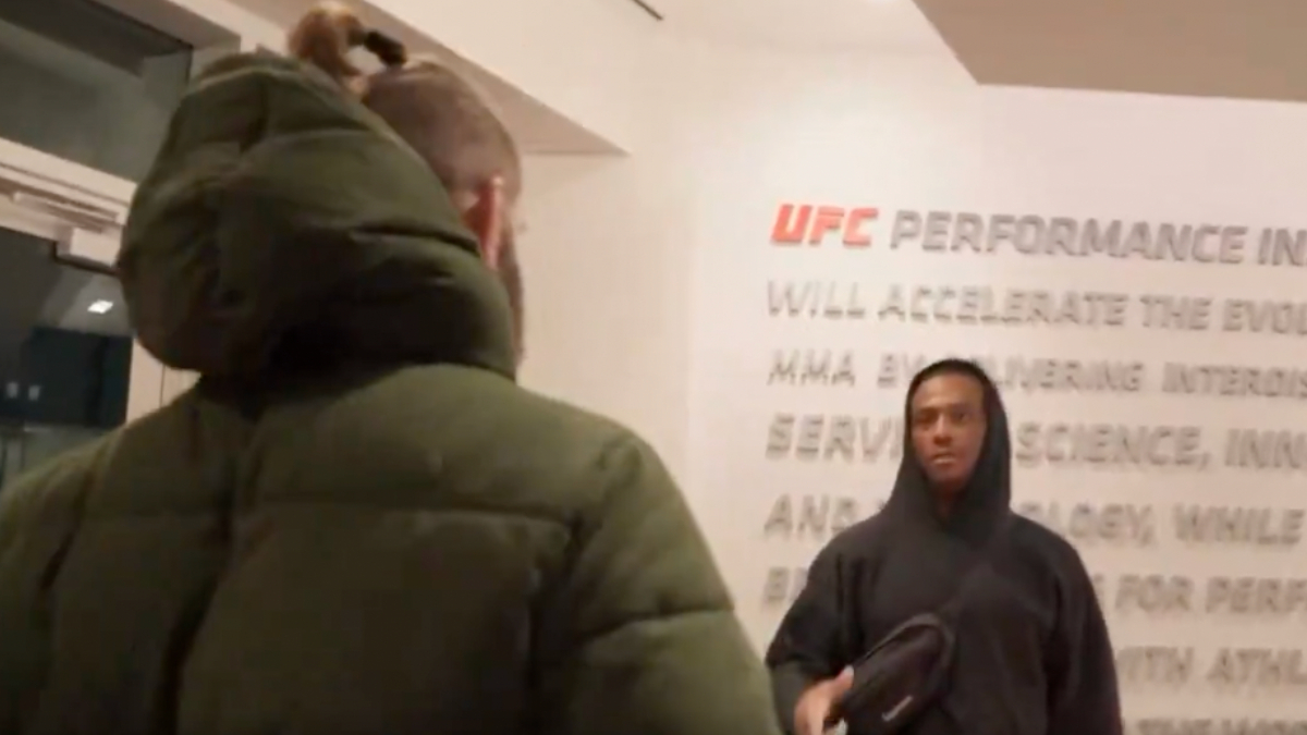 VIDEO: Jiří Procházka & Jamahal Hill Cross Paths Ahead Of Crucial UFC 311 Fight