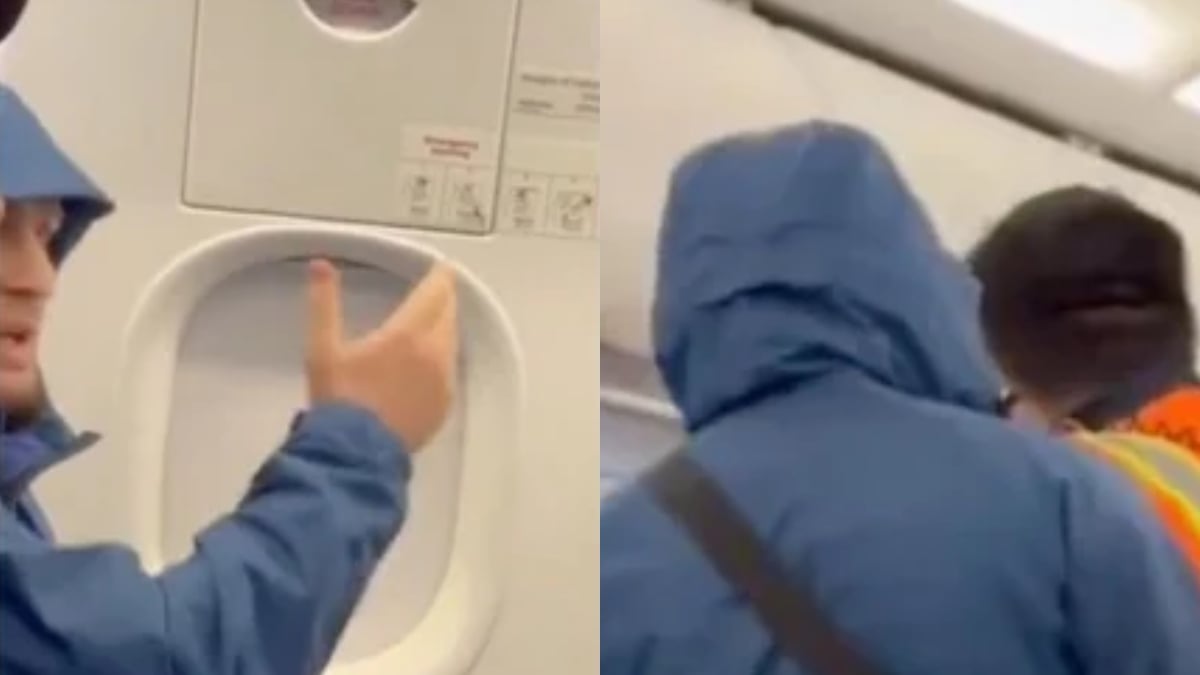 VIDEO: Khabib Nurmagomedov Gets Kicked Off Flight Ahead Of UFC 311