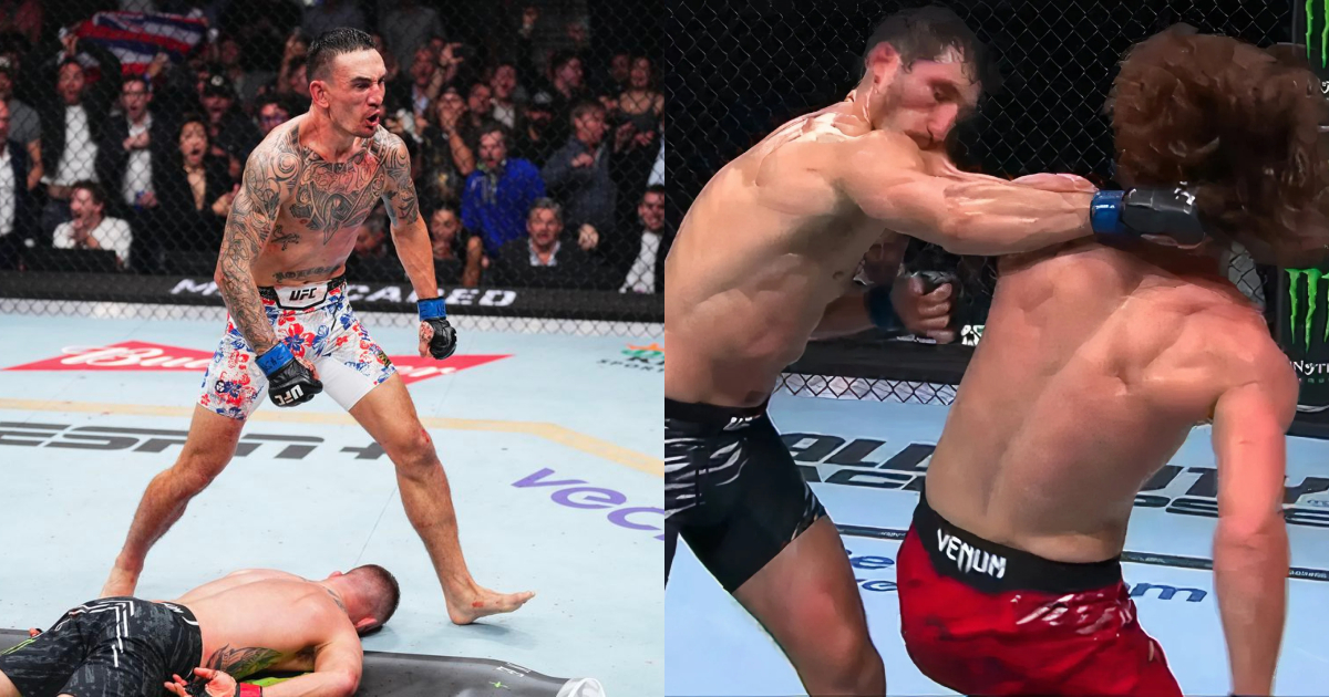 Shara Magomedov Claims His Spinning Backfist KO Was Better Than Max Holloway’s UFC 300 Buzzer-Beater