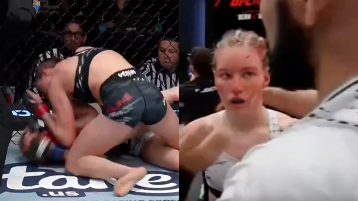 VIDEO: Victoria Dudakova Slaps Coach After Falling To The First Finish Of 2025 At UFC Vegas 101