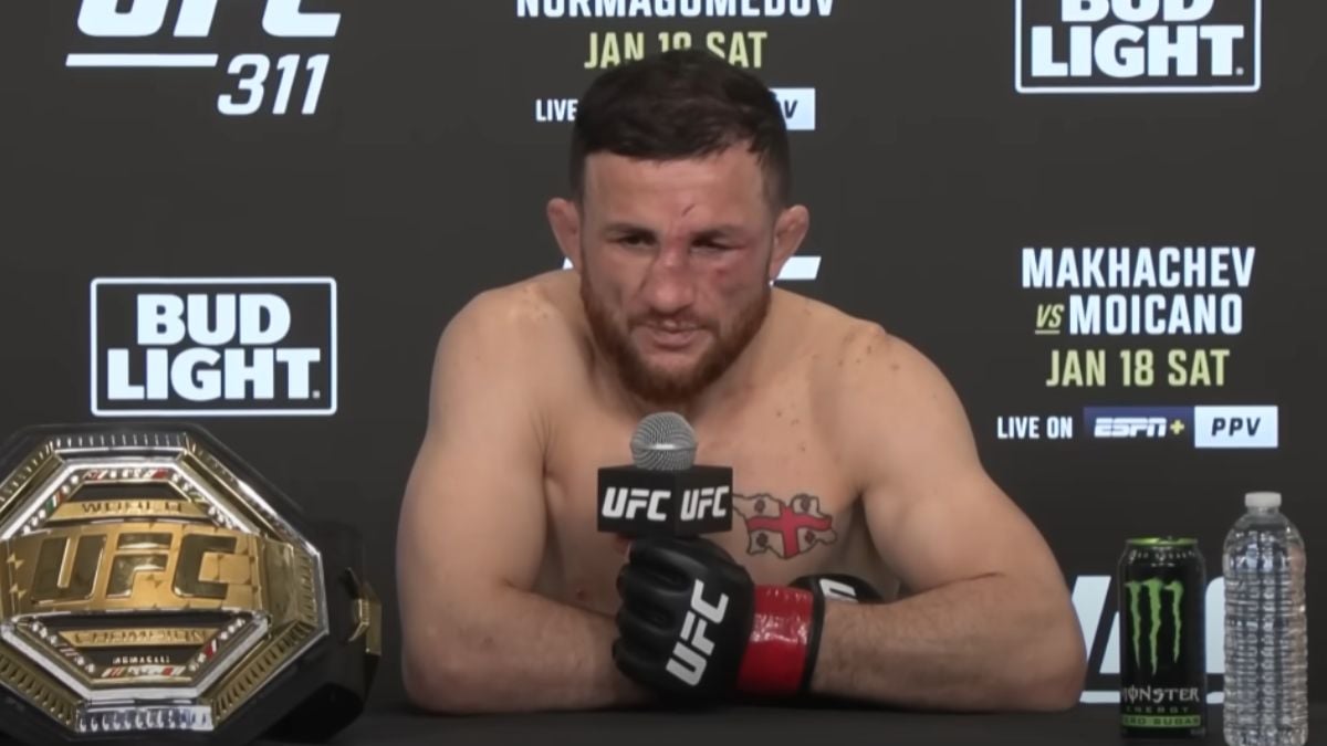 Merab Dvalishvili Sparks ‘Shark Attack’ Comparisons With Gruesome Images Of Pre-UFC 311 Injury