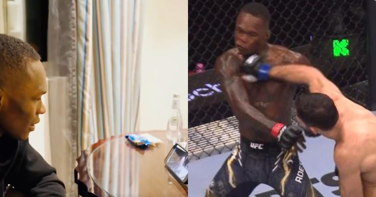 ‘That’s How The Game Goes’ – Israel Adesanya Watches Back Knockout Loss To Nassourdine Imavov