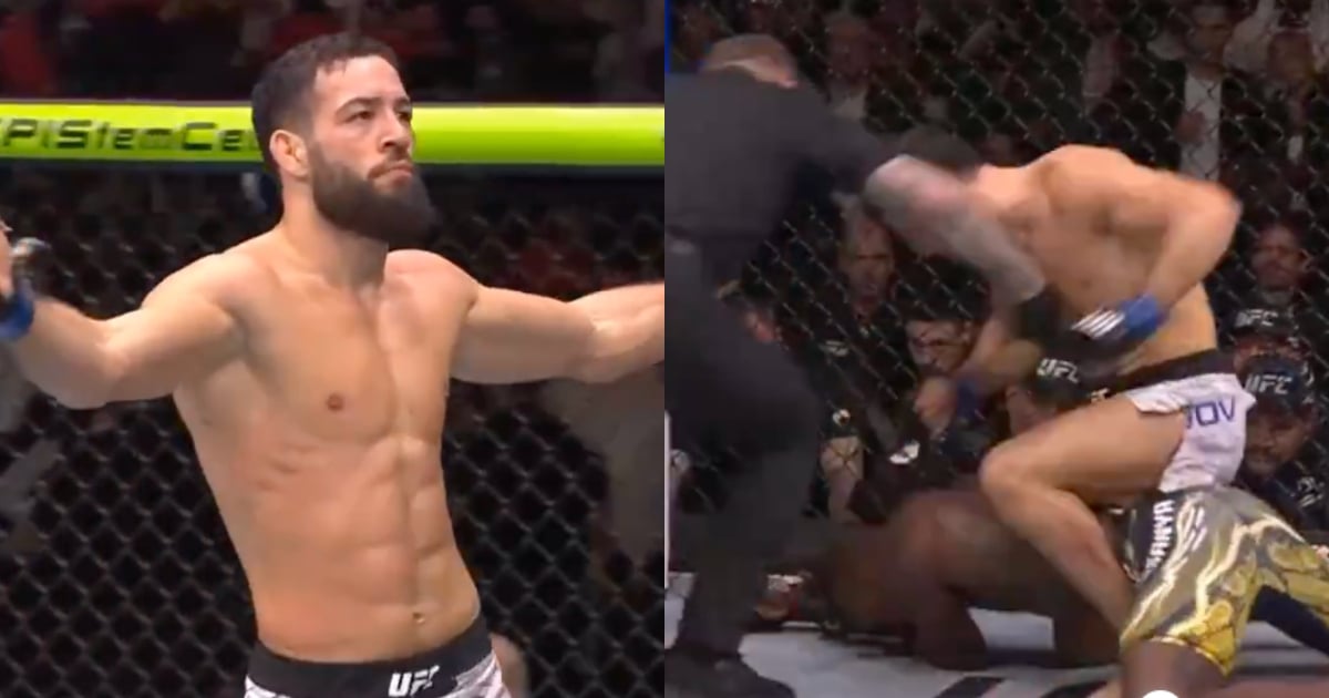 Khabib, Makhachev, & Other Fighters React As Nassourdine Imavov Knocks Out Israel Adesanya At UFC Saudi Arabia