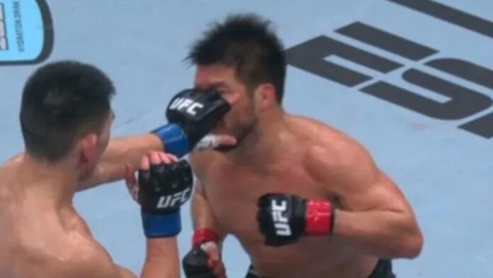 UFC Seattle - Song Yadong eye poke