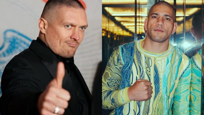 Alex Pereira and Oleksandr Usyk
