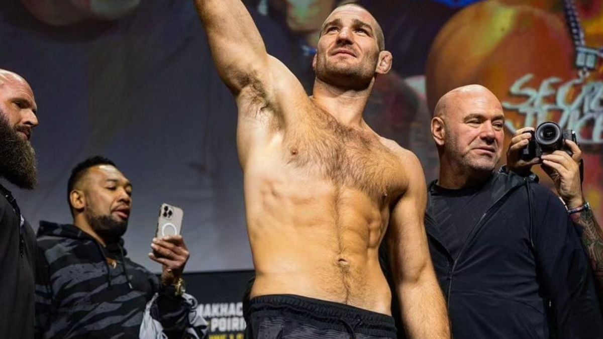 Sean Strickland Predicts He’ll Out-Wrestle Fluffy at UFC Houston