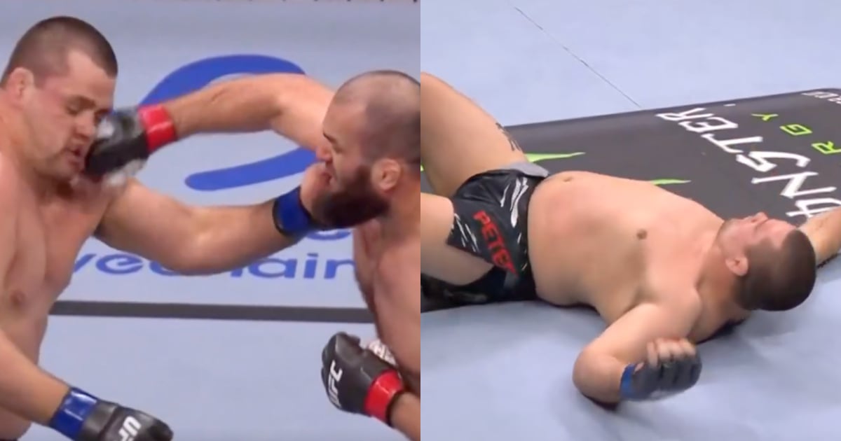 VIDEO: Shamil Gaziev Lands Devastating Walk-Off Knockout During UFC Saudi Arabia Prelims
