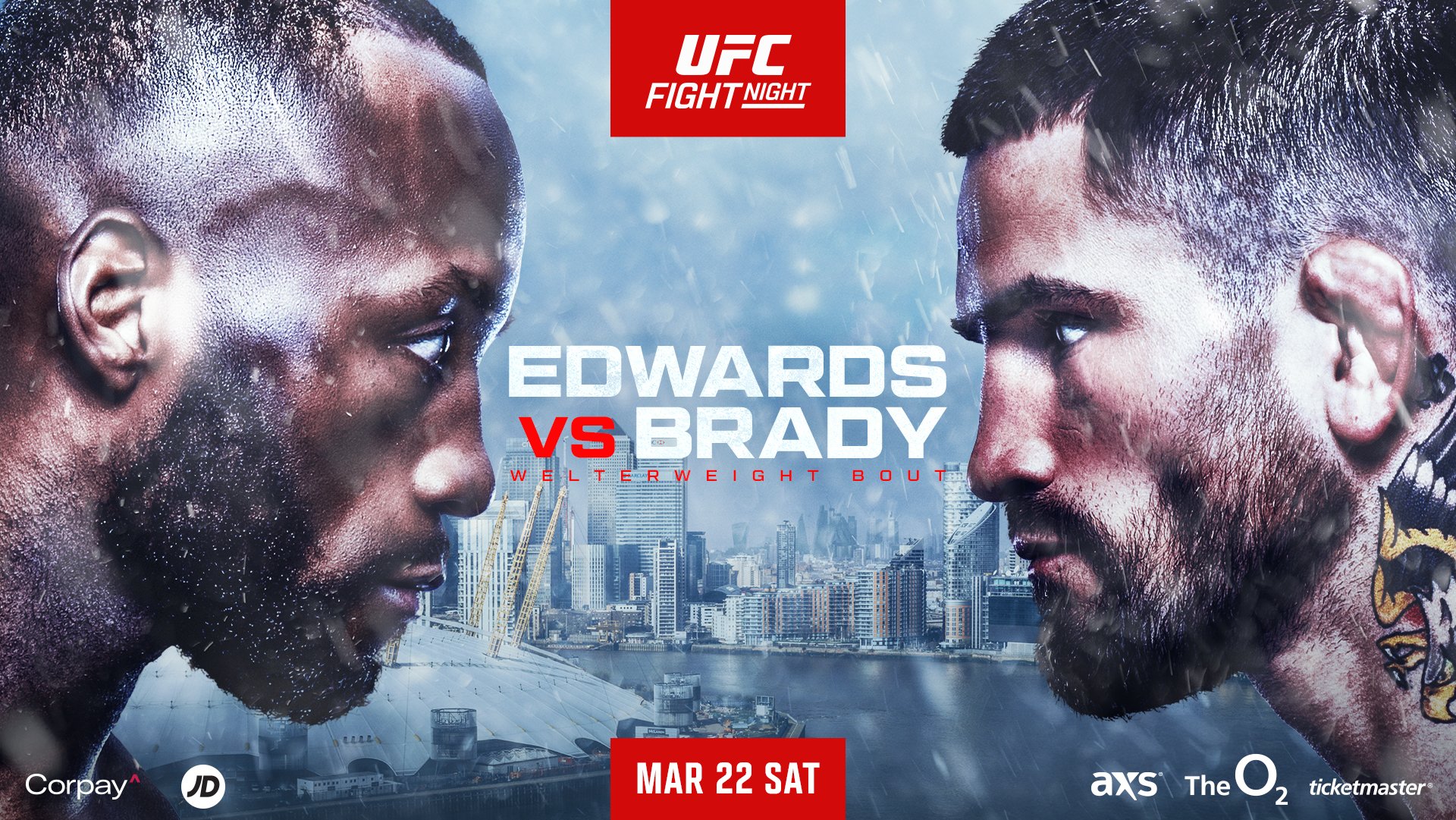 UFC Fight Night: Leon Edwards vs. Sean Brady Results & Highlights (1PM ET)